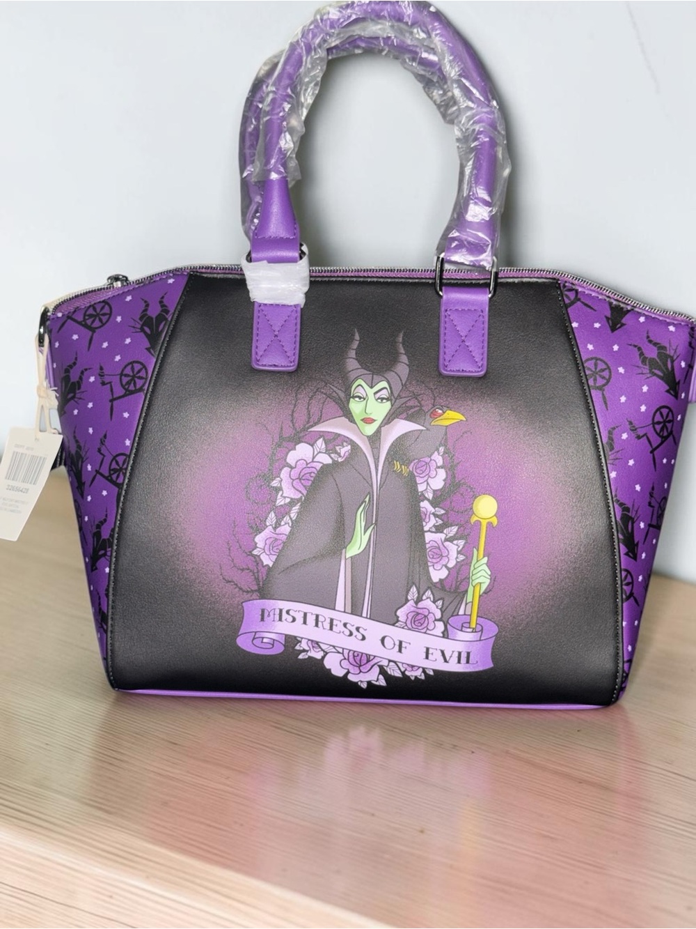 Loungefly Disney Maleficent  Mistress of Evil Satchel Crossbody Bag